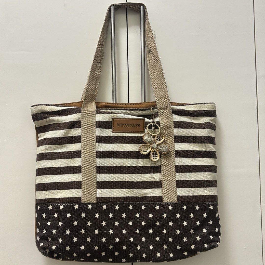 take all 500 (Category: Tote Bags) located in Manila. Submitted by lavieelle (Listing ID 1467113040, Image 3). Description: - take all branded bags for 500 pesos - consists of aldo shoulder bag, penshoppe tote, muji jute bag & landmark tote - size medium to large - rfs: decluttering .