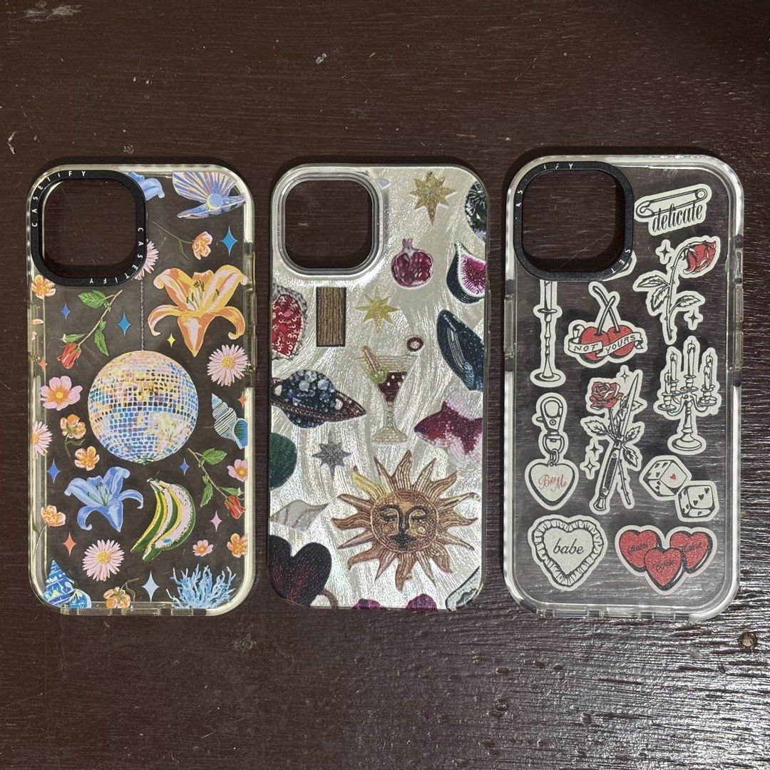 Take all: iphone 15 cases (Category: Cases & Sleeves) located in Pasig City. Submitted by aleksasc (Listing ID 1467018606, Image 1). Description: Location: Pasig/Baguio MOP: bank transfer/gcash/maya SF shouldered by buyer. Lalamove/j&t/grab.