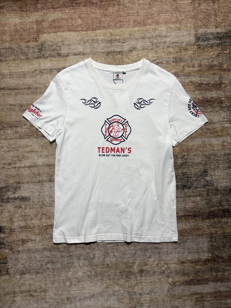 Ted Mans Fire Fighter Shirt (Category: Tshirts & Polo Shirts ) located in Antipolo. Submitted by thearchivesproject (Listing ID 1467123365, Image 1). Description: 18.5 width 26 length.