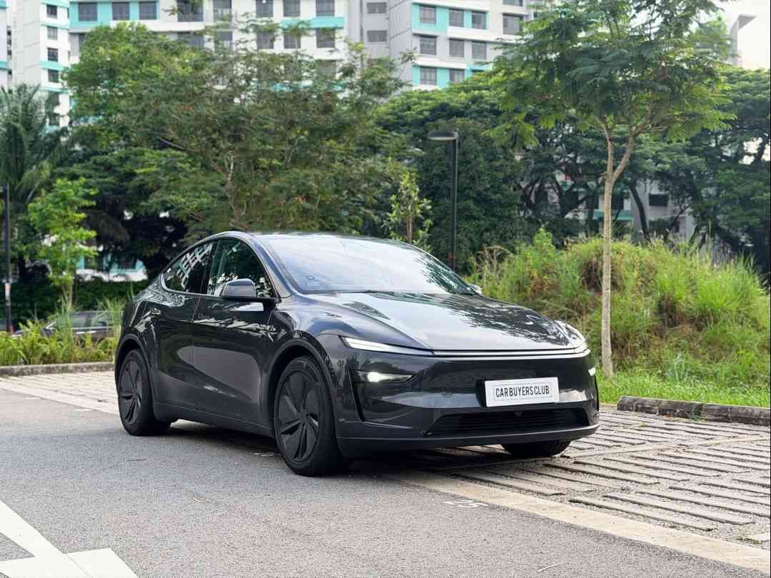 TESLA MODEL Y AWD LONG RANGE (Category: Used Cars) located in Singapore. Submitted by carbuyersclub (Listing ID 1452032909, Image 1). Description: Showroom: Car Buyers Automotive Pte Ltd 1 Kampong Ampat #07-09/10 Singapore 368314 CarBuyers Club - SG #1 Tesla reseller, 500+ Google reviews, SGCM Premium Dealer 2026! No waiting time, ready stock! 6 Mths Free Roadtax! 500Bhp | Dual Motor Long Range. 4-yr/8-yr Tesla warranty. Stealth grey Body/Black i