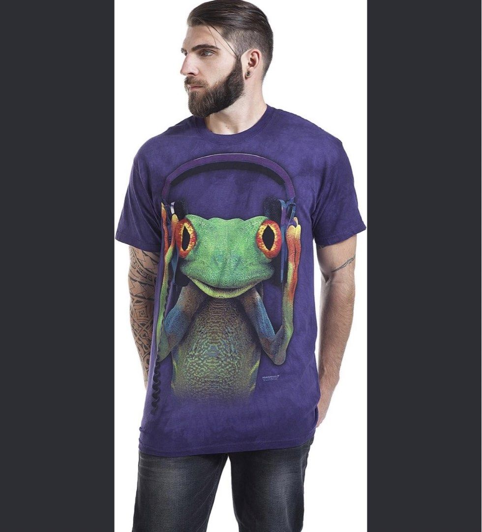 The Mountain “ DJ Frog “ (Category: Tshirts & Polo Shirts ) located in Manila. Submitted by raremountain00 (Listing ID 1467157421, Image 2). Description: Authentic Excellent condition No issue .