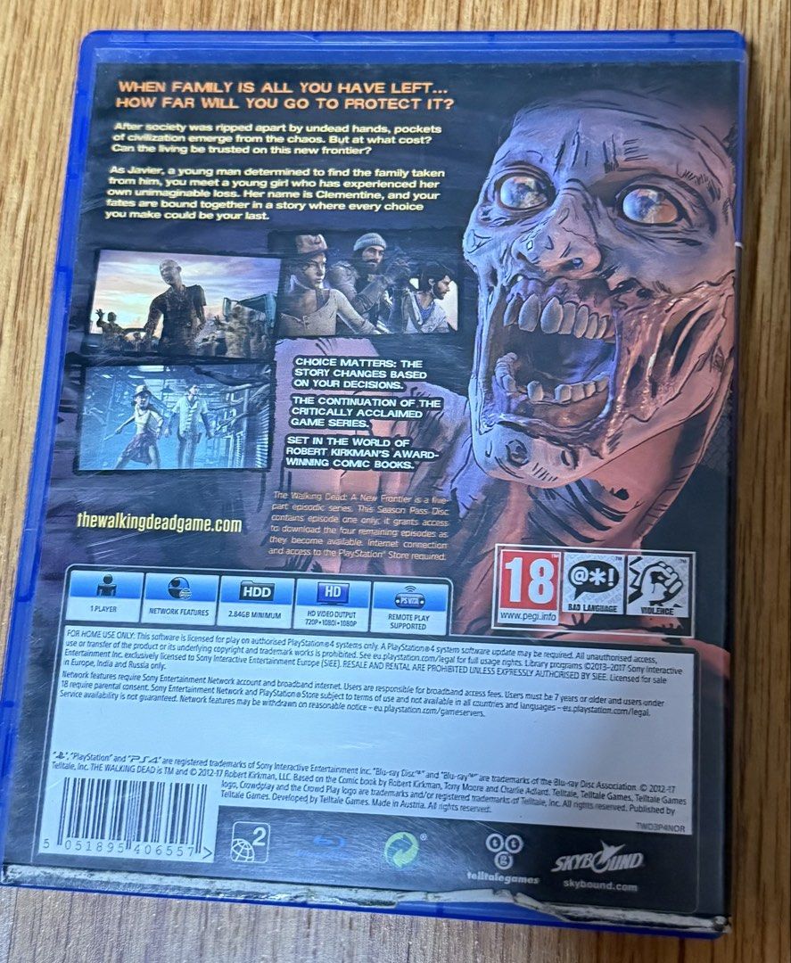 The Walking Dead: A New Frontier (Category: PlayStation) located in Cavite. Submitted by dpbrnl (Listing ID 1467104938, Image 2). Description: Location: Quezon City.