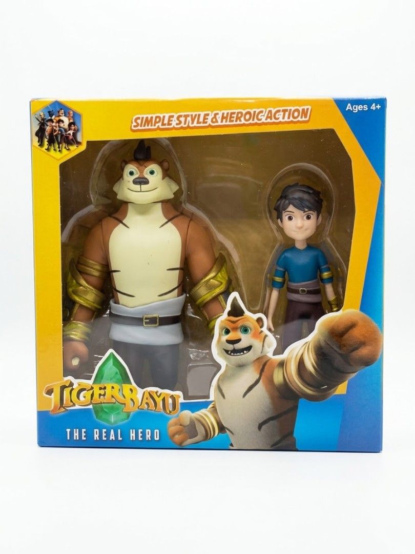 Tiger bayu box set Action figure (Category: Action & Battle Toys) located in Manila. Submitted by toysandclotheskyusi (Listing ID 1467158192, Image 1). Description: pm.