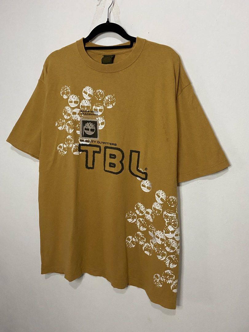 Timberland Mustard Tee (Category: Tshirts & Polo Shirts ) located in San Pedro. Submitted by kristofesp08227 (Listing ID 1466993179, Image 2). Description: Timberland Mustard Tee Sz Medium on tag 22 x 28 9/10 condition 9/10 color rate PM FOR MORE DETAILS .