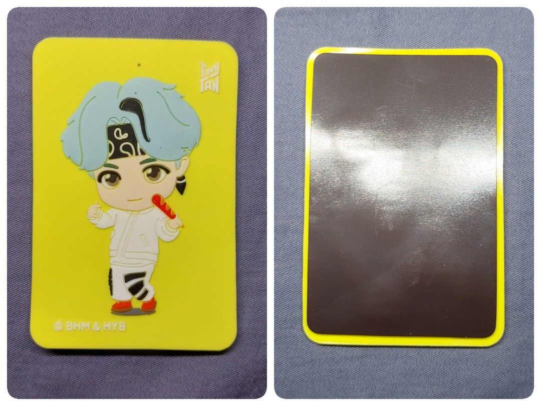 TinyTAN refrigerator magnet featuring Suga from BTS (Category: K-Wave Merchandise) located in Mandaluyong City. Submitted by 13thsilverrabbit (Listing ID 1467167845, Image 3). Description: TinyTAN refrigerator magnet featuring Suga from BTS in his "Mic Drop" era look.