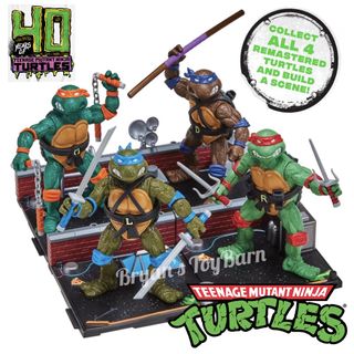 NECA Teenage Mutant Ninja Turtles X Universal Monsters / April O'Neil ...