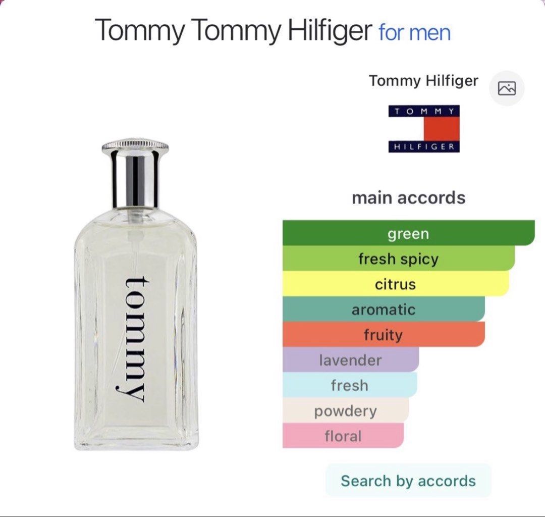 Tommy by Tommy Hilfiger Men's Perfume (Category: Fragrance & Deodorants) located in Manila. Submitted by jayzee1101 (Listing ID 1466991489, Image 2). Description: Pre-owned Brand: Tommy Hilfiger Fragrance Name: Tommy Type: Eau de Toilette Formulation: Spray Condition: Pre-owned, partially used. No box. Condition Details: This item is used and does not come with the original box. The bottle is approximately 65% full. Please carefully review all ph