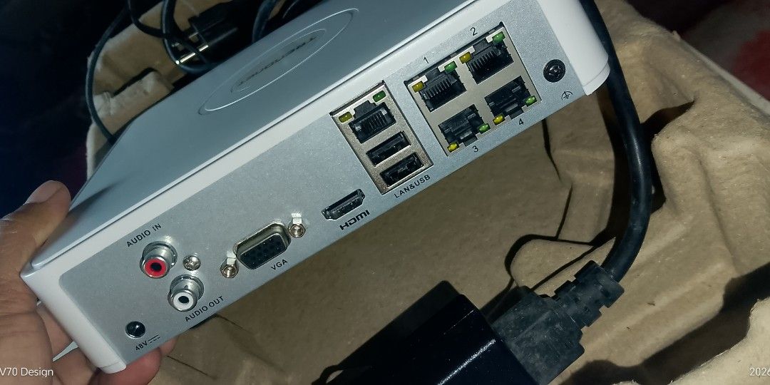 Trendnet NVR (Category: Other Accessories) located in Guinobatan. Submitted by shirley_rural (Listing ID 1467012757, Image 2). Description: no box, only modem and power adaptor, cd and manual inclusion. slightly use. onhand ready for meet up..