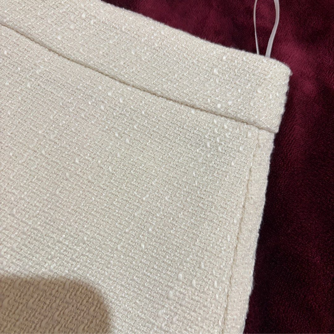 Tweed Skirt (Category: Skirts) located in Manila. Submitted by serra_shop (Listing ID 1467024398, Image 3). Description: Tweed skirt with safety shorts Once used S-M 24-26 waistline Length 41cm Location: Pampanga Courier: J&T .