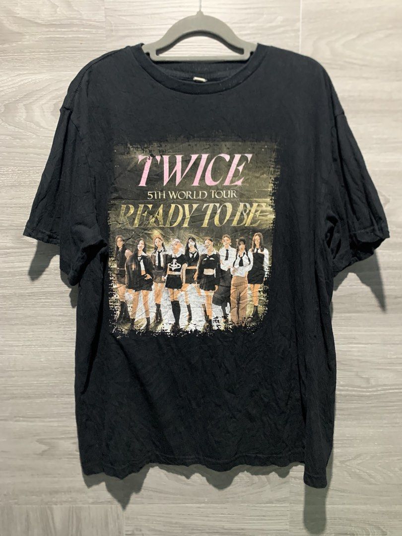 TWICE WORLD TOUR T (Category: Activewear) located in San Jose. Submitted by vedaniaarv64346 (Listing ID 1467084995, Image 1). Description: Twice World Tour “Ready to be” XL 550 only.