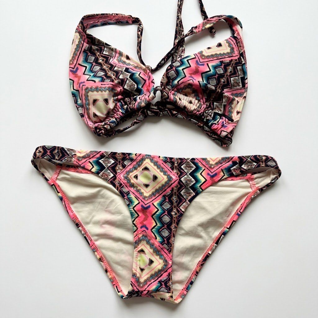 Two Piece Bikini Set (Category: Bikinis & Swimsuits) located in Subic. Submitted by cyrelll (Listing ID 1467015512, Image 1). Description: MEDIUM.
