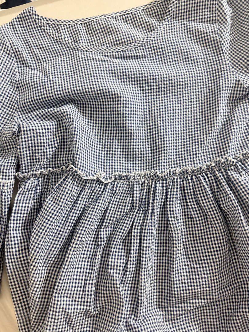 Unbranded gingham blue tops take two for 300 (Category: Blouses) located in Manila. Submitted by andiclutters (Listing ID 1467113771, Image 2). Description: Would fit s-m as it’s kind of oversized .