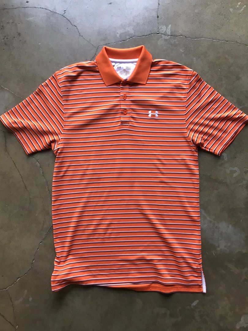 Under Armor Polo shirt (Category: Tshirts & Polo Shirts ) located in Cabanatuan. Submitted by offtherack.studio (Listing ID 1467109368, Image 1). Description: Length: 32 Width: 21.