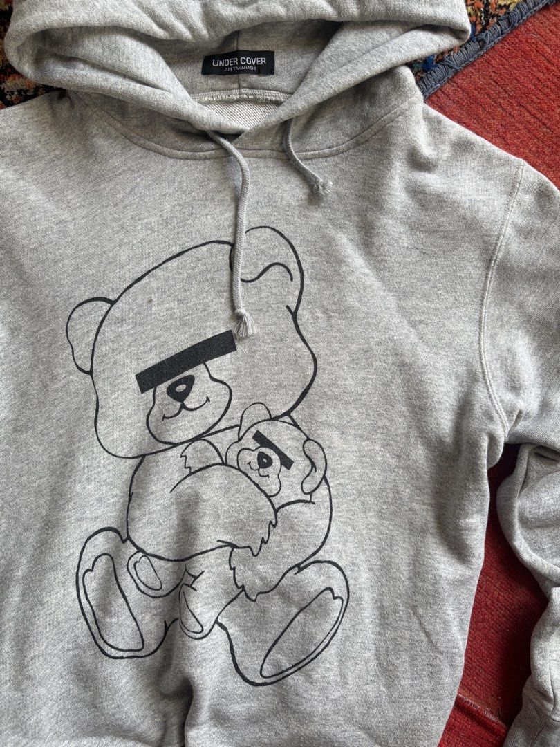 Under Cover Bear Hoodie (Category: Hoodies) located in Pasay City. Submitted by namastenamstenamaste (Listing ID 1466972125, Image 2). Description: Under Cover Bear Hoodie Jun Takahashi no issue W:22 L:25 +sf.