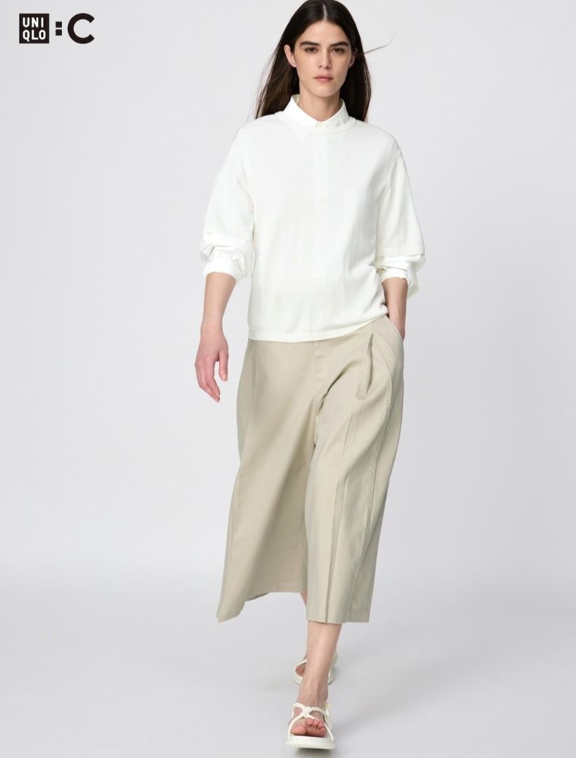 Uniqlo Cotton Cullote (Category: Jeans) located in General Trias. Submitted by keithdeguz92018 (Listing ID 1467021248, Image 1). Description: ❤️ UNIQLO C COTTON CULLOTES ❤️ ➡️ SIZE LARGE ON TAG ➡️ WAIST = 30 INCHES ➡️ LENGTH = 32 INCHES 🫶 BOUGHT AT UNIQLO JAPAN, HINDI KO NA NASUOT KASI PUMAYAT AKO 😔 SUPER GANDAA NG TELA SIS! WELL UNIQLO C COLLAB LANG NMAN 😎 1990PHP PA TO SATIN DATI, PERO SOLDOUT NA TO SA STORES, COMPLETE TAGS AND EVERYTHING PA