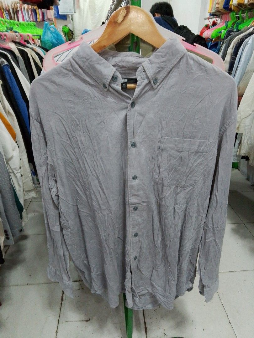Uniqlo Flannel Longsleeve (Category: Longsleeves) located in Naga. Submitted by choythrift (Listing ID 1467102633, Image 1). Description: Uniqlo Flannel Long sleeve Condition: 9/10 Color rate: 9/10 Plus shipping fee J and t, flash express / drop off Urban Chicc Location: Naga City, Bicol📍 📩.