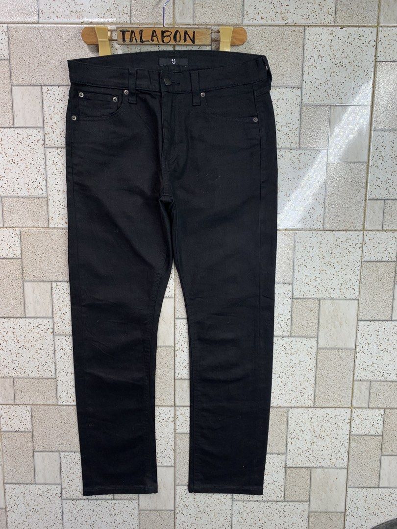 Uniqlo Jil Sander SELVEDGE (Category: Jeans) located in Bacolod City. Submitted by ocean_us (Listing ID 1467001872, Image 2). Description: Item: Uniqlo Jil Sander ____________________________ Selvedge Jeans Details: ▪️Actual - 30 x 37.5 ▪️Hem - 6.5 ▪️SELVEDGE ▪️No issue ▪️Good as new ▪️FREE SHIPPING FEE Pm, Thanks ✅We ship Nationwide via Jnt Express ✅We do video call for assurance 📍Bacolod City Negros Occidental.
