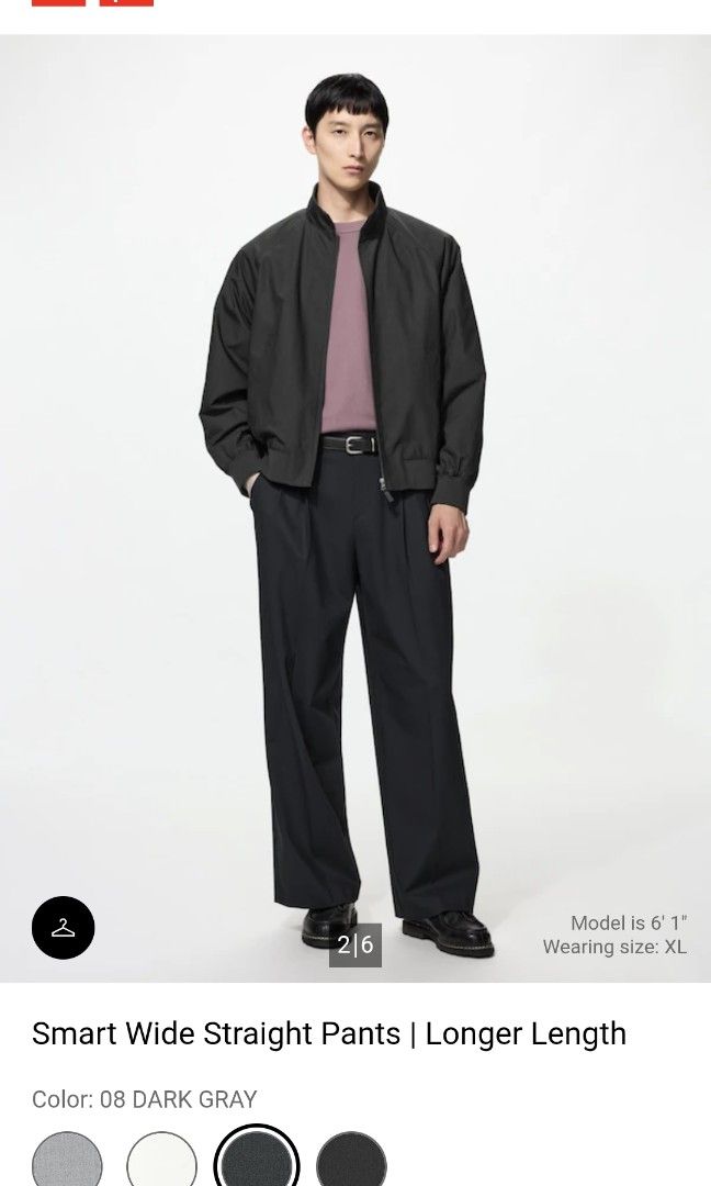 Uniqlo Wide leg trouser (Category: Trousers) located in Taguig. Submitted by shawn_dee (Listing ID 1466989418, Image 1). Description: please see deatails.