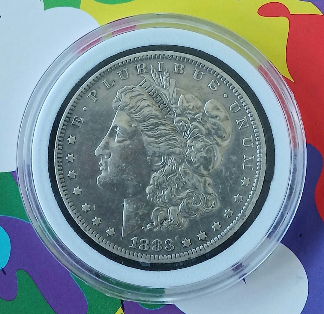US 1 Dollar 1883-O Silver Coin (Category: Currency) located in Quezon City. Submitted by allaboutcollectibles (Listing ID 1466998855, Image 1). Description: What you see is what you get. Issuer: United States Years: 1883 Value: 1 Dollar Composition: Silver (.900) (.100 copper) Weight: 26.73 g Diameter: 38.1 mm Thickness: 2.40 mm This coin is guaranted genuine, thank you for visiting my store..