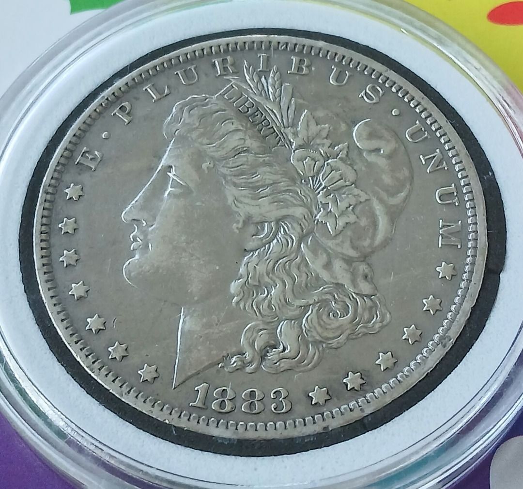 US 1 Dollar 1883-O Silver Coin (Category: Currency) located in Quezon City. Submitted by allaboutcollectibles (Listing ID 1466998855, Image 3). Description: What you see is what you get. Issuer: United States Years: 1883 Value: 1 Dollar Composition: Silver (.900) (.100 copper) Weight: 26.73 g Diameter: 38.1 mm Thickness: 2.40 mm This coin is guaranted genuine, thank you for visiting my store..