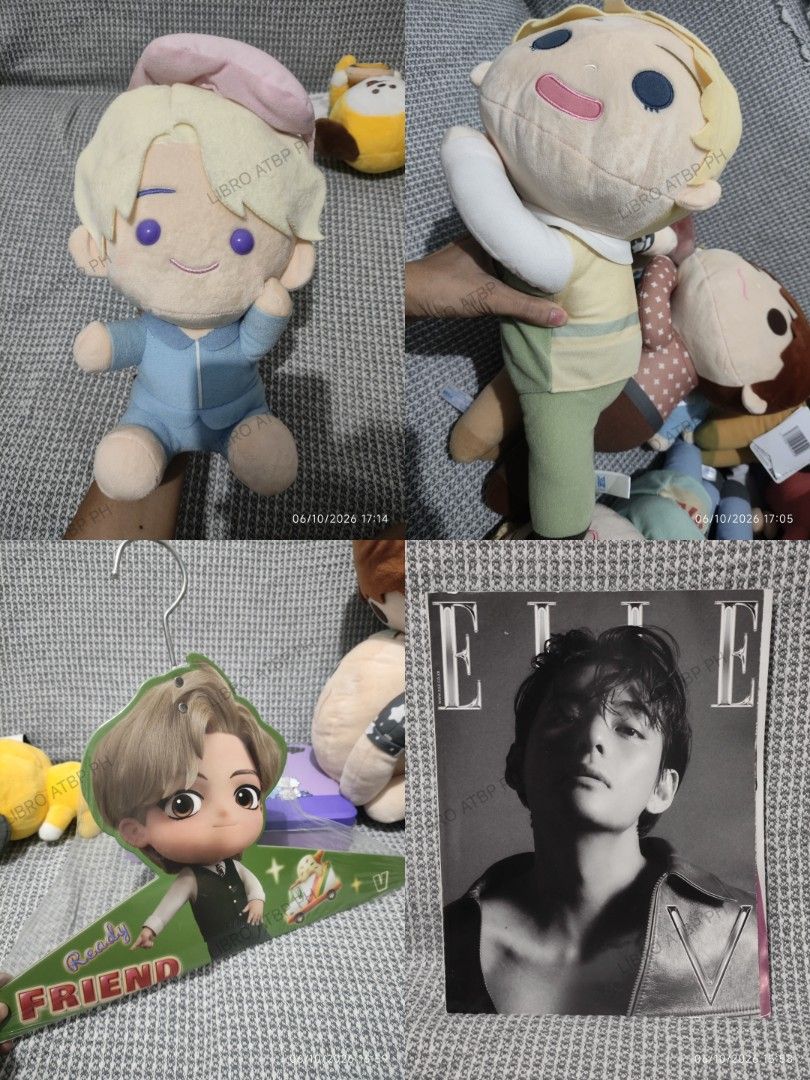 V Merch (Take all) (Category: K-Wave Merchandise) located in Quezon City. Submitted by libro_atbp (Listing ID 1467015513, Image 1). Description: 🧸💜 TINY TAN / BT21 FIGURES FOR SALE! ⤷ Personal collection decluttering ✨ ⤷ Paubos sale. ⤷ 📸 Prices are on the photos. ⤷ 📍 North Olympus Subd., Quezon City • pm for inquiries • no cancellations! • PAYO ONLY! FIRST-TO-PAY POLICY MOD: sdd/j&t/flash MOP: gcash/maya/gotyme/maribank.