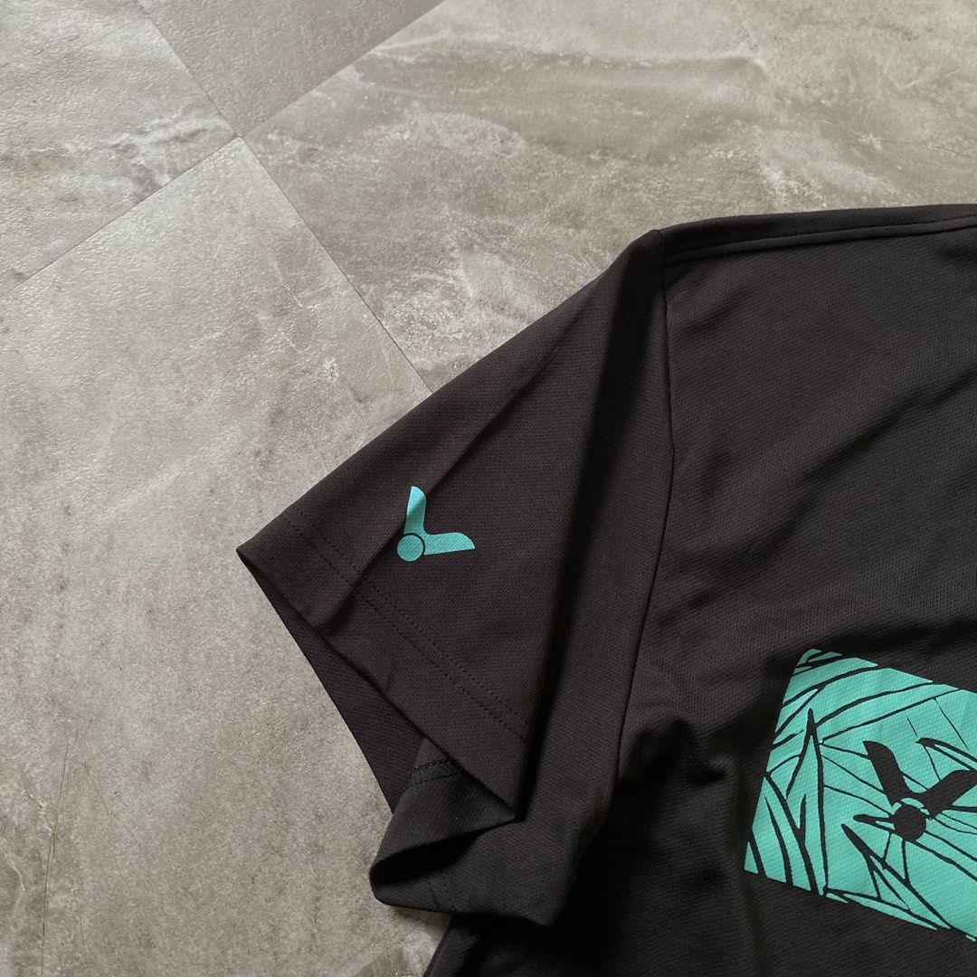 VICTOR DRI-FIT SHIRT (Category: Activewear) located in Butuan. Submitted by thriftingz143 (Listing ID 1467154908, Image 3). Description: excellent condition no issues, need wash only 9.5 or better color rate size large on tag.