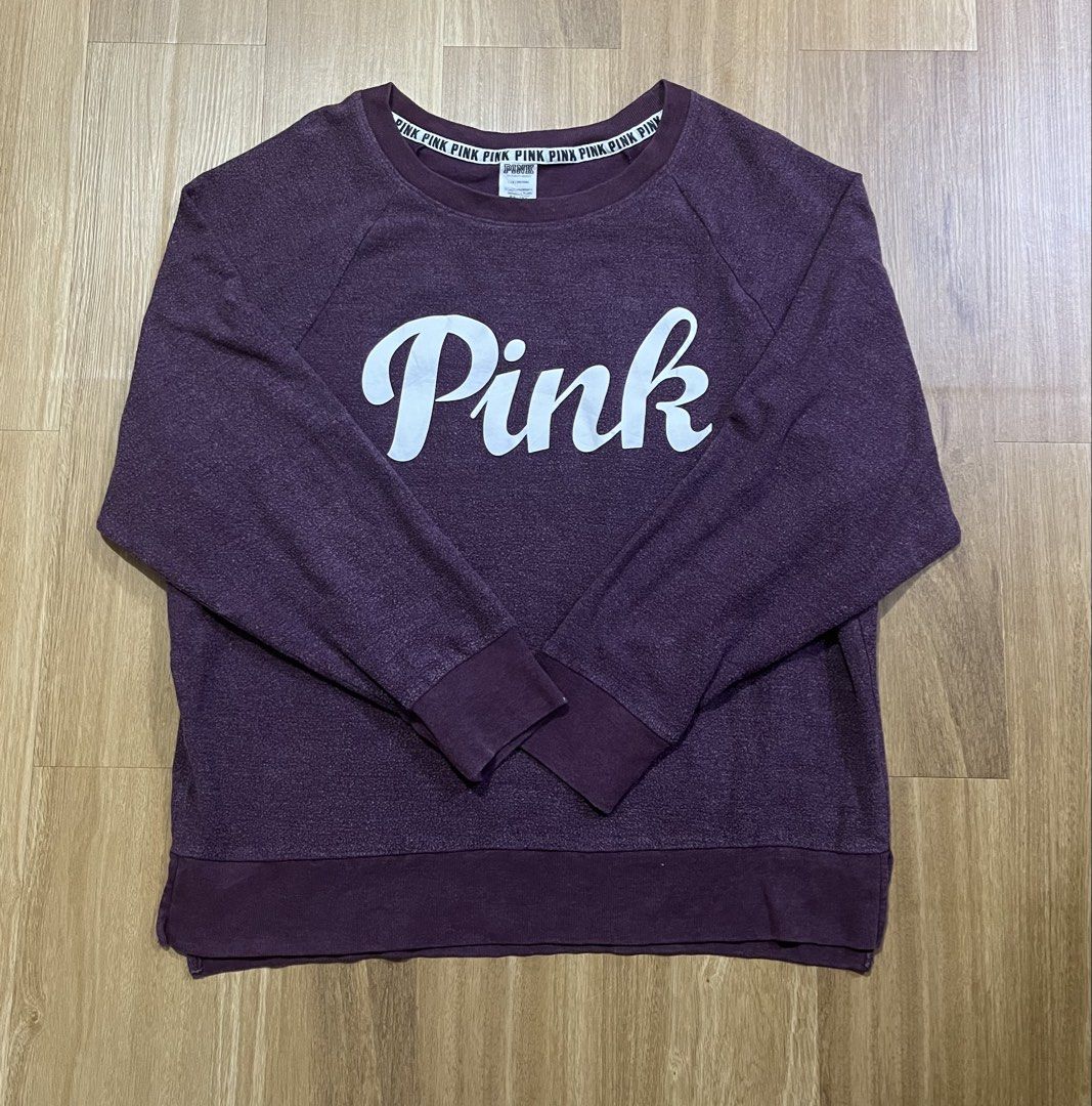 Victoria's Secret PINK (Category: Longsleeves) located in Porac. Submitted by macky.ron (Listing ID 1467157520, Image 1). Description: Length:26 Width: 23 Condition: 10/10 Color rate: 10/10 Issue (s): None Complete Tags.