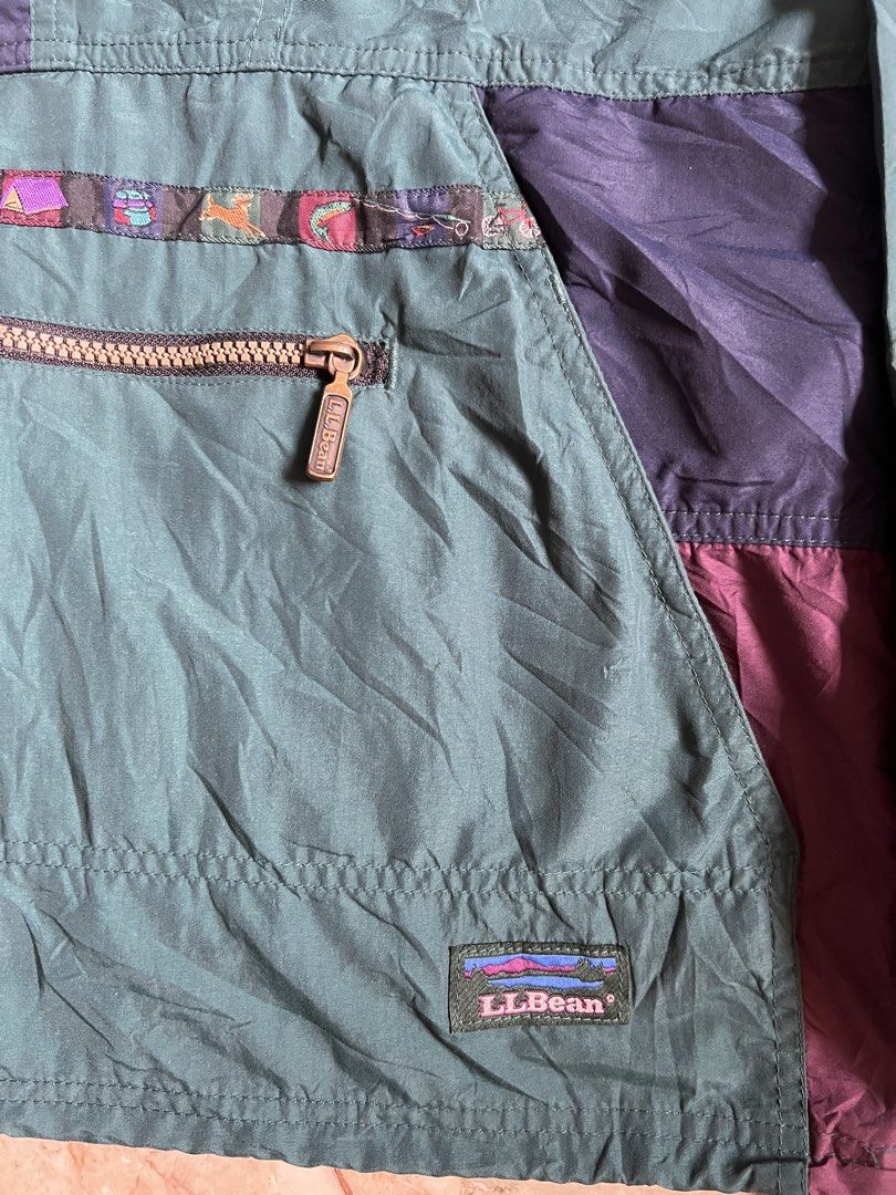 Vintage 90s LL Bean Anorak Nylon Jacket Men (Category: Coats, Jackets and Outerwear) located in San Jacinto. Submitted by rex_finds (Listing ID 1467010323, Image 3). Description: Vintage 90s LL Bean Anorak Nylon Jacket Men Size: Small but fits Large 100 % Authentic 💯💯💯 Dimes: 23 x 26 inches Color rate: 10/10 Like new condition No flaws or issues Jacket is unisex Price is negotiable Feel free to give a reasonable offer PM for more info.