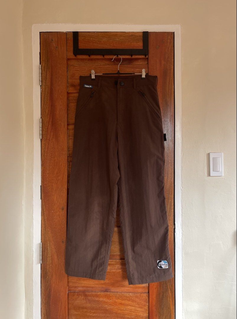 Vintage Combine Snowboard Ski Pants (Category: Coats, Jackets and Outerwear) located in Baler. Submitted by declutterwithrhys (Listing ID 1466987899, Image 1). Description: FOR SALE (PLEASE MAKE READING A HABIT) VINTAGE COMBINE SNOWBOARD SKI PANTS COLOR BROWN UNISEX IN EXCELLENT CONDITION SIZE MEDIUM ON TAG CAN FIT SIZE 30 TO 31 WAISTLINE NOT GARTERIZED COLOR RATE 9/10 WORKING ANG ZIPPER AND BUTONES LIGHTWEIGHT PANTS LENGTH 40 INCHES WITH MINIMAL