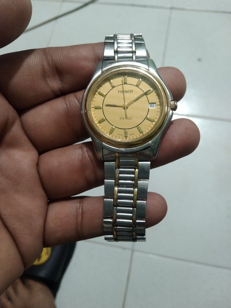 Vintage Tissot pr50 quartz watch (Category: Looking For) located in Caloocan City. Submitted by noeld316982578 (Listing ID 1467025328, Image 1). Description: pm sa my gusto working Taguig location.