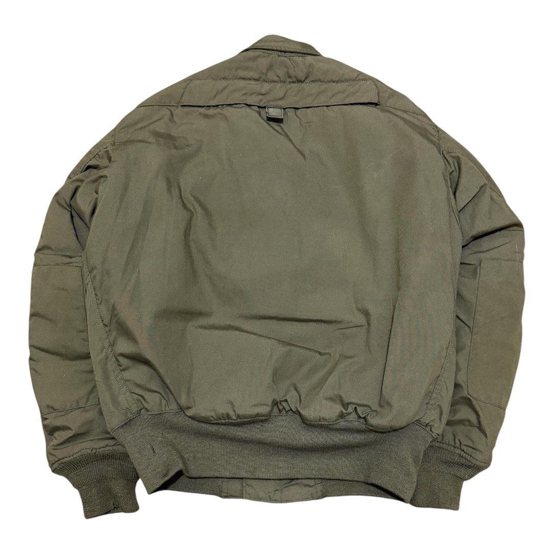 Vtg. 80s US Army CVC Tanker Jacket (Category: Coats, Jackets and Outerwear) located in Dinalupihan. Submitted by brokencasket (Listing ID 1467144390, Image 2). Description: Vtg. 80s US Army CVC Tanker Jacket Size M on tag. Measurements on photo. .