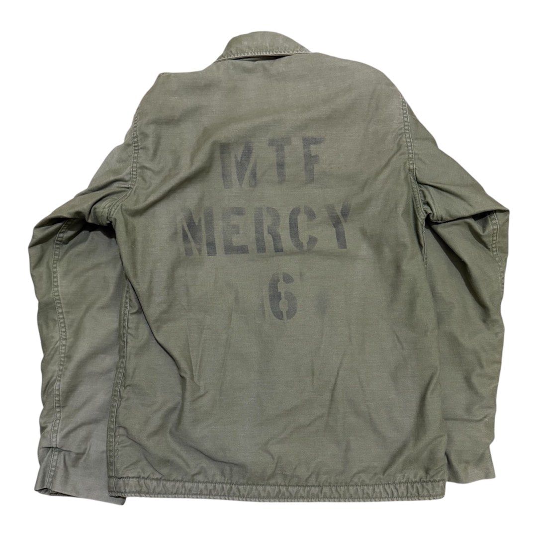 Vtg. 80s US Navy A-2 Deck Jacket (Category: Coats, Jackets and Outerwear) located in Dinalupihan. Submitted by brokencasket (Listing ID 1467143396, Image 2). Description: Vtg. 80s US Navy A-2 Deck Jacket Size S on tag. Measurements on photo. .