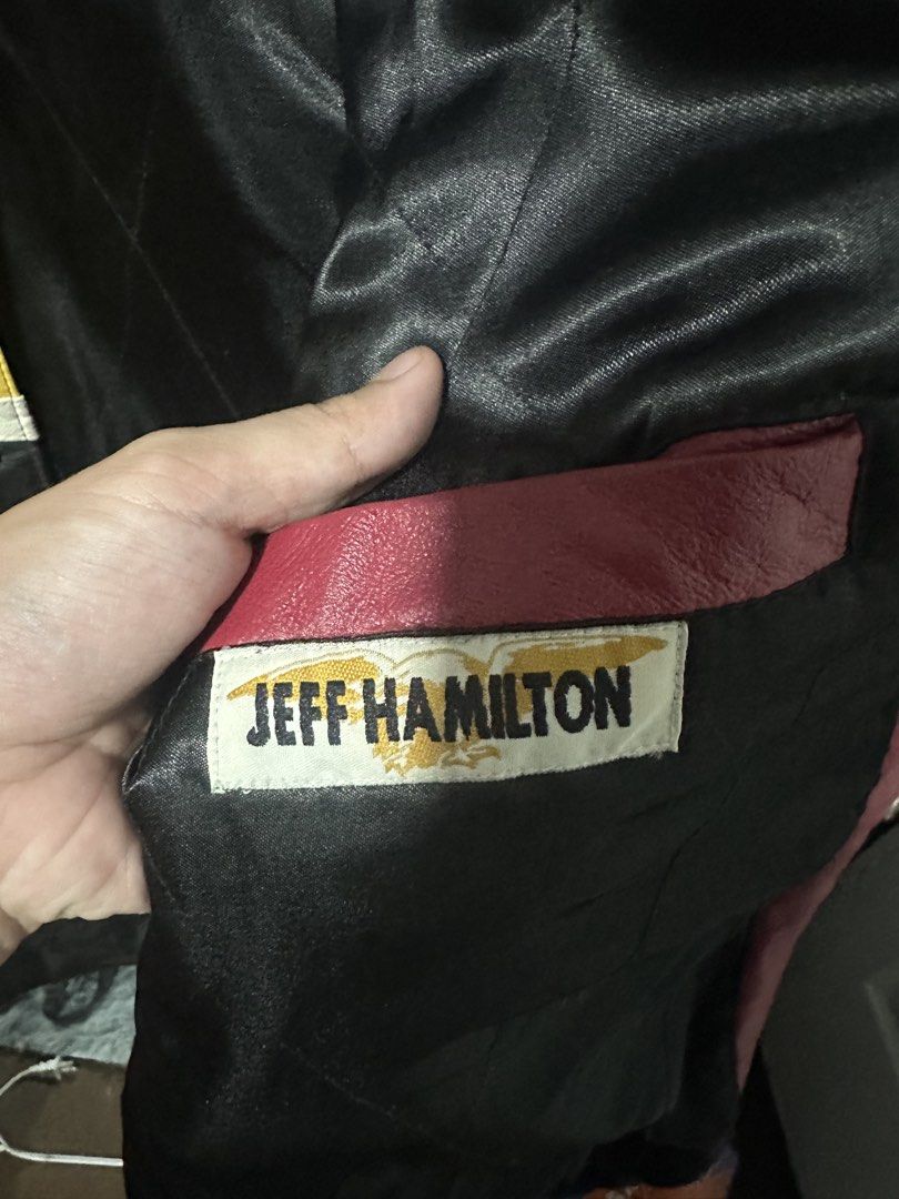 Vtg redskins leather jeff hamilton (Category: Coats, Jackets and Outerwear) located in Manila. Submitted by choooooochoooo (Listing ID 1466992997, Image 3). Description: .