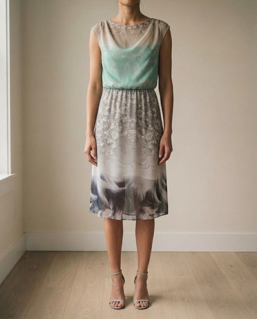 WAREHOUSE CHIFFON MINT GREEN GRAY DRESS (Category: Evening dresses & gowns) located in Marikina City. Submitted by minimalistmanila (Listing ID 1464638688, Image 1). Description: Warehouse chiffon dress. Ethereal mint green gray with inner slip. Small, 16 inches bust, 39 inches length. Bought in Warehouse London. P6,500 original price if converted. Sacrifice sale. Preloved. Order now! .