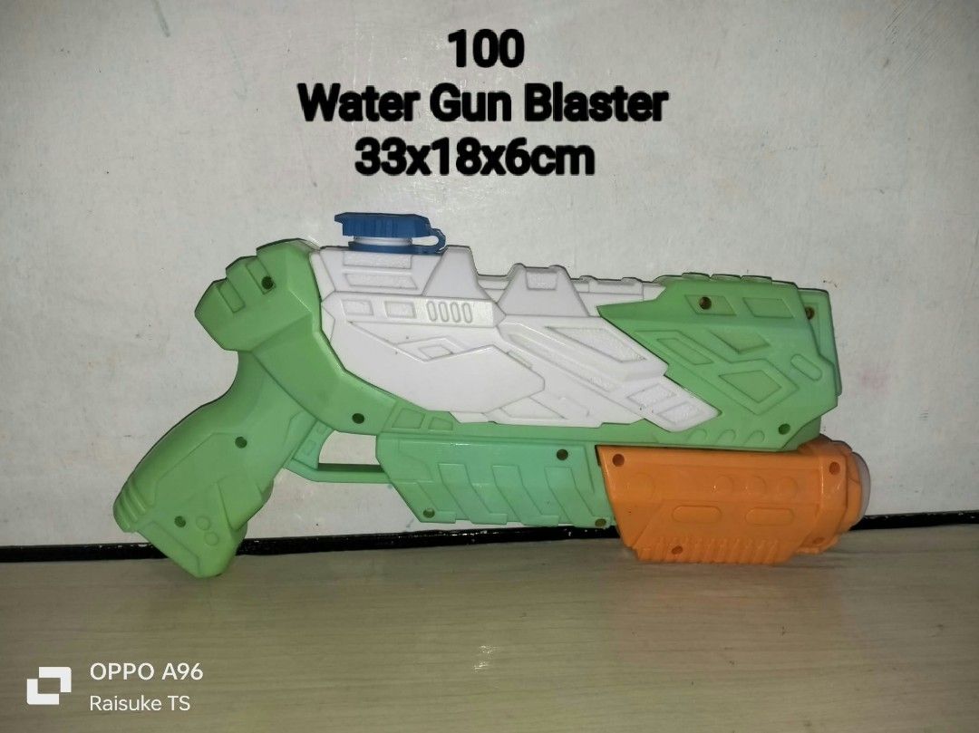 Water Gun Blaster (Category: Action & Battle Toys) located in Taguig. Submitted by raisuketoysshop (Listing ID 1467080072, Image 1). Description: PTPA NEW ARRIVAL!!.. PLEASE RESPECT POST AND PRICES.. Tested working and in good condition.. Secondhand Items Declared as is pa din po Pm for demo video What you see is what you get.. Please manage your expectations.. +40% COD Sho pee Check Out (sho pee fee+Tax+shipping materials) +40 Pesos For Check Ou