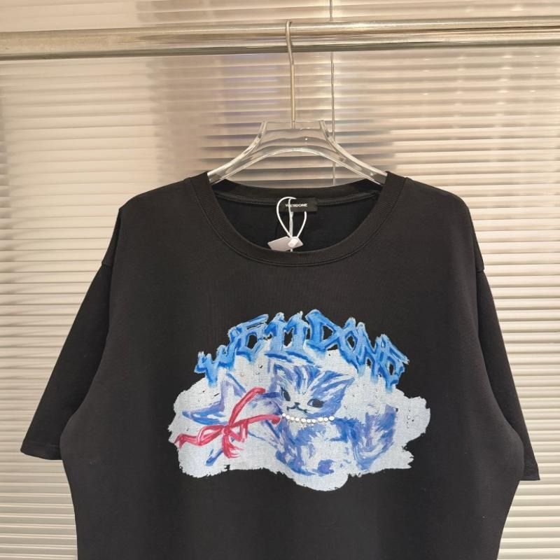 WELLDONE 26SS春夏 Amber貓咪珍珠項鍊水彩印花短袖 寬鬆休閒半袖 T恤 S-XXL （分類：T-shirt、恤衫、有領衫）位於 Hong Kong。 由 gwengreenholt 提交（商品編號 1467104412，圖片 8）。簡介： 📏 尺碼範圍：S至XXL，只做工藝與品質兼優的靚貨 📸 所有展示圖片均為實拍，真正做到所見即所得 ✅ 產品品質有保障，支持退換服務 🚚 不設面交，只透過快遞寄送，購物體驗省心又方便。