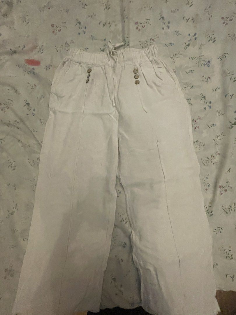 White Trousers (Category: Other Bottoms) located in Marikina City. Submitted by prelovedbyshams.sy (Listing ID 1467092293, Image 1). Description: .