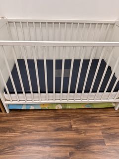 IKEA White wooden baby diaper change station, Babies & Kids, Baby ...