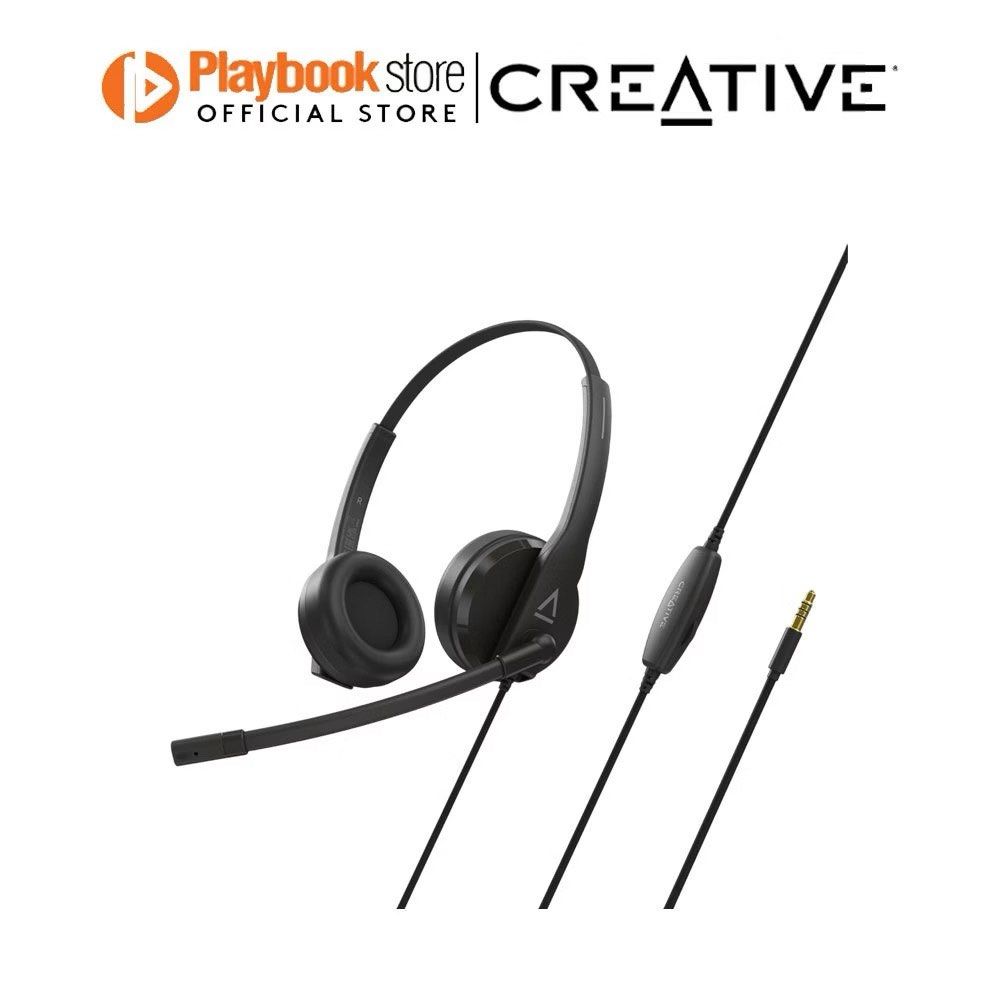 Wired Headset with Noise-Cancelling Mic – Black (Category: Headphones & Headsets) located in Naga. Submitted by futurenostalgia (Listing ID 1467011858, Image 1). Description: Wired Headset – Black * On-ear design * USB-A and 3.5 mm AUX connectivity * 40 mm neodymium drivers * Noise-cancelling microphone * Volume control and mic mute switch Only opened for testing. Good as new! RFS: Duplicate purchase.