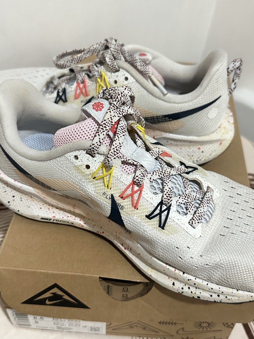 Women’s Nike Reactx Pegasus Trail 5 - Size 6.5 US (Category: Sneakers) located in Manila. Submitted by thebeloved82917 (Listing ID 1467155672, Image 3). Description: ORIGINAL.