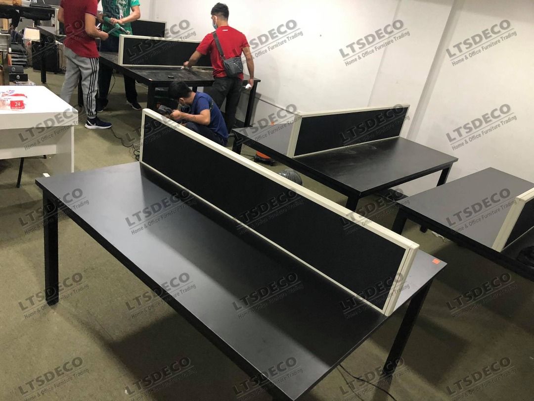WORKSTATION TABLE WITH PANEL OFFICE PARTITION (Category: Everything Else Others) located in Quezon City. Submitted by mendez-21l09 (Listing ID 1467047796, Image 3). Description: 📌Please note: Prices shown are for reference only Actual price may vary depending on size, material, quantity, and specifications. LTSDECO Home and Office Furniture Trading MANUFACTURER • FABRICATOR • SUPPLIER 📲 V i b e r : +63 923 841 8065 HIGHER PRICE, BUT WORTH IT BE