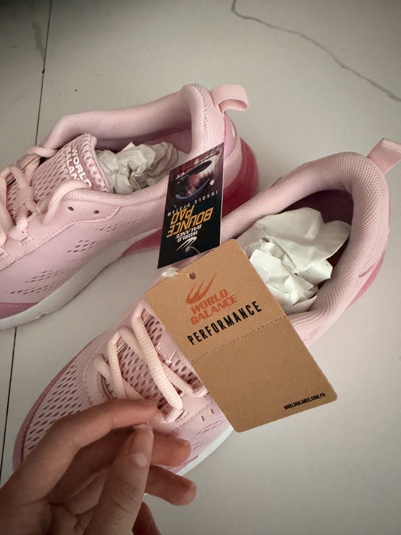 World Balance Sneakers (Category: Sneakers) located in Mandaluyong City. Submitted by closettdeclutters (Listing ID 1467012438, Image 3). Description: Brand new no box, with tag Bottoms are from storage.