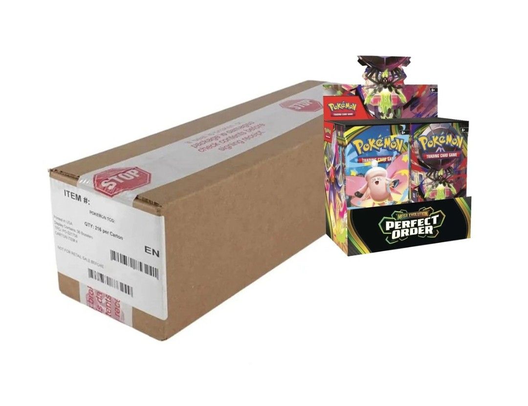 [WTB] Pokémon Mega Evolution Perfect Order Booster Box English, Toys ...