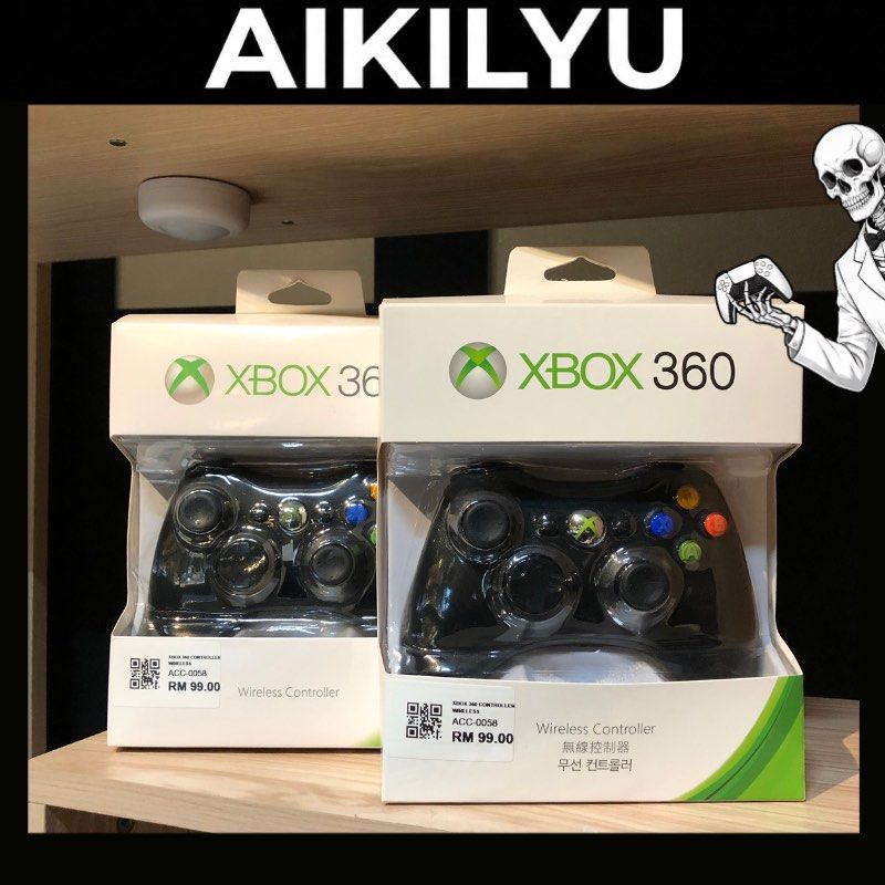 XBOX 360 WIRELESS CONTROLLER (Category: Controllers) located in Petaling Jaya. Submitted by aikilyugaming (Listing ID 1467074053, Image 1). Description: XBOX 360 WIRELESS CONTROLLER ✅ NEW Price: RM99.00 Self Pickup/Lalamove/Postage Berminat boleh hubungi kami👇🏻 📞Aikilyu Gaming 017-9479633 📍Adress: 5-1, Jalan Camar 4/5A, Seksyen 4 Kota Damansara, Kota Damansara, 47810 Petaling Jaya, Selangor 📌 Business Hour: Tue to Sat: 10.30am - 7.30pm Sun: 