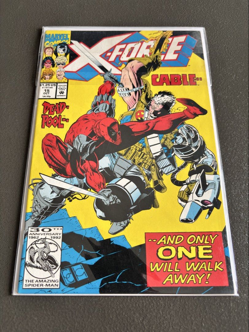 X-Force #15 (1992) Classic Cable vs. Deadpool cover 🔥 (Category: Comics & Manga) located in Naga. Submitted by dearyesteryear (Listing ID 1467114343, Image 1). Description: FOR SALE: X-Force #15 (1992) Classic Cable vs. Deadpool cover 🔥 Message me if you’re interested in this one or have a reasonable offer. I’d be happy to help. CLEAN, collector-owned copy. Bagged & boarded since acquisition. A classic early ’90s Marvel issue featuring Cable an