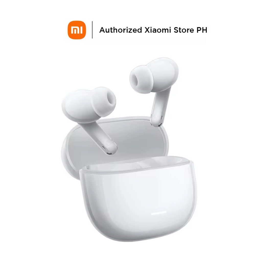 Xiaomi Redmi Buds 8 Lite White Wireless Earbuds (Category: Earphones) located in Dumaguete. Submitted by jclai924 (Listing ID 1467066553, Image 3). Description: - Item: Xiaomi Redmi Buds 8 Lite (Model M2539EY) - Color: White - Condition: Brand new, sealed, unopened, and unused from official store - Connectivity: Bluetooth 5.4 - Key Feature: Active Noise Cancellation (ANC) - Inclusions: Original box, user manual, and 3 pairs of eartips.