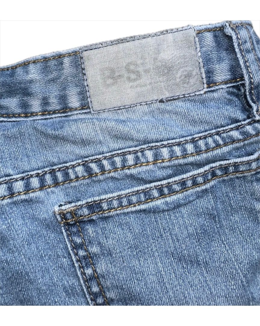 Y2K Denim Shorts with Red Checkered Cuffs (Category: Other Bottoms) located in Bacoor. Submitted by pickedbykoko (Listing ID 1467017431, Image 3). Description: Brand: BS2B JEANS Size: 28 inches Length: 10 inches Condition: Very Good Flaws: tag at the back faded, as shown in the 3rd photo Colors may appear slightly different depending on lighting and your screen. 🏷 ₱78.00 Code: K10 .
