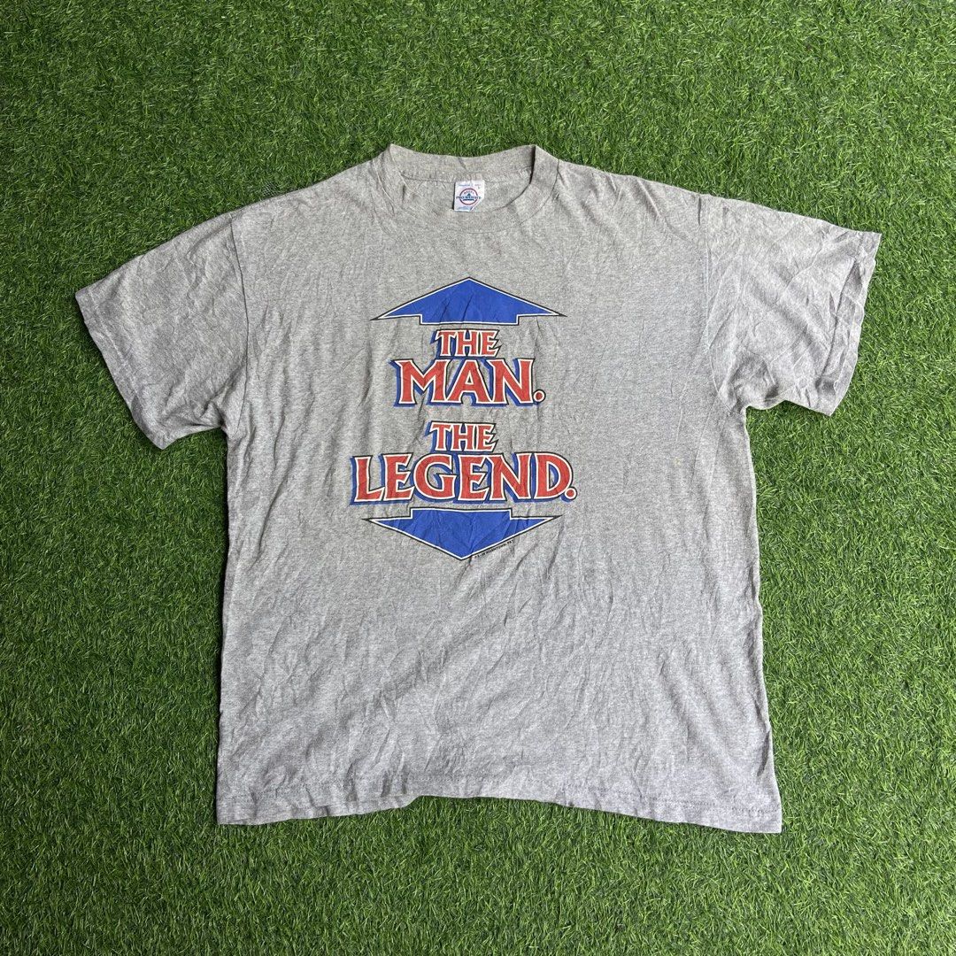 Y2k Pro-Delta The Man, The Legend Statement Tee (Category: Tshirts & Polo Shirts ) located in Davao. Submitted by payts.wruh (Listing ID 1467095438, Image 2). Description: Y2k The Man, The Legend Statement Tee sz Large 23x27 excellent condition no issue likenew.