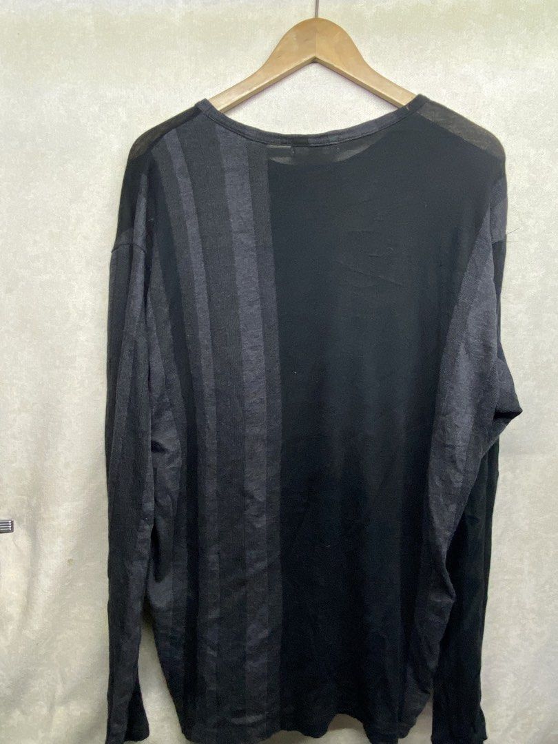 Yohji Yamamoto - Mesh Sweatshirt Patchwork (Category: Activewear) located in Valenzuela. Submitted by rektasource.ph (Listing ID 1467080134, Image 2). Description: Yohji Yamamoto - Mesh Sweatshirt Patchwork Made in japan Armpit to armpit: 24 Length: 29.5.