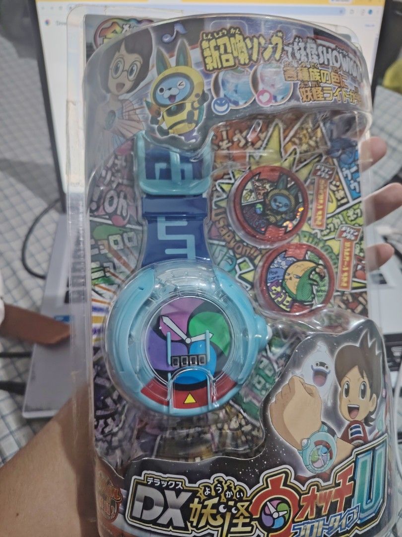 Yokai Watch (Category: Interactive Toys) located in Caloocan City. Submitted by grand_rabbit (Listing ID 1467152360, Image 3). Description: BANDAI DX YOKAI WATCH PROTOTYPE U BANDAI DX YOKAI WATCH ZERO BANDAI DX YOKAI WATCH 1 YOKAI WATCH MEDALS YOKAI WATCH MEDAL ALBUM YOKAI WATCH KATIE FIDGET NECKLACE PM FOR MORE INFO❤️ CAN SELL THEM AS LOT!.